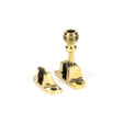 From The Anvil Window Furniture Aged Brass / Sash Window Brighton Fasteners / Yes From The Anvil - Aged Brass Prestbury Brighton Fastener (Radiused)