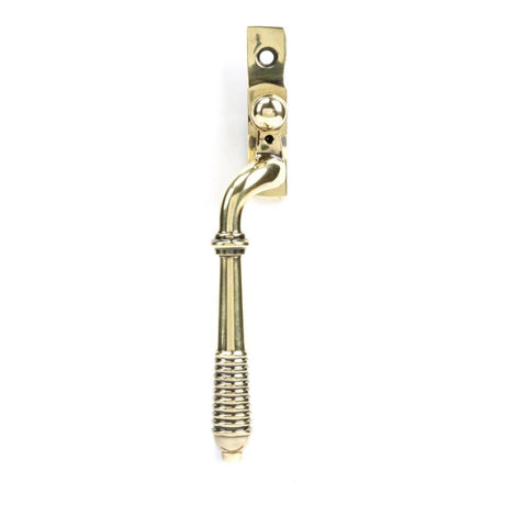From The Anvil Window Furniture Aged Brass / Left Hand / Yes From The Anvil - Aged Brass Reeded Espag - LH