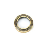 From The Anvil Door Furniture Aged Brass / Mortice Key Profile Escutcheons From The Anvil - Aged Brass Round Escutcheon (Beehive)