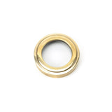 From The Anvil Door Furniture Aged Brass / Euro Profile Escutcheons From The Anvil - Aged Brass Round Euro Escutcheon (Art Deco)