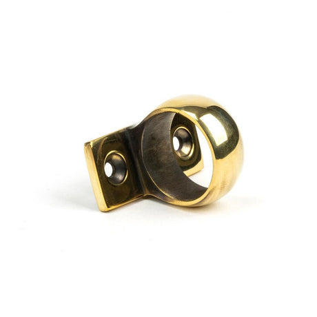 From The Anvil Window Furniture Aged Brass / Sash Ring From The Anvil - Aged Brass Sash Eye Lift