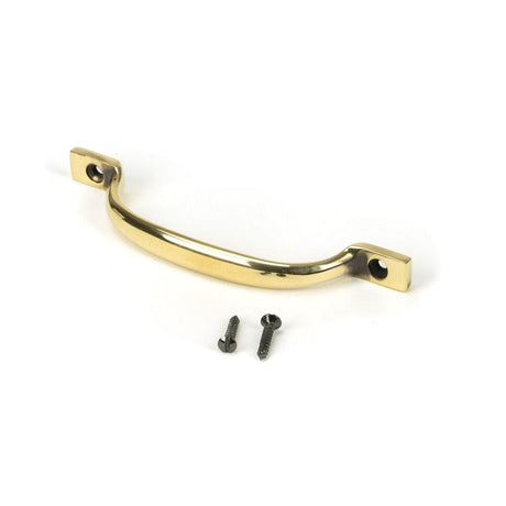 From The Anvil Window Furniture Aged Brass / Sash Window Lifts From The Anvil - Aged Brass Slim Sash Pull