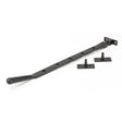 From The Anvil Window Furniture Aged Bronze / 12"/300mm From The Anvil - Aged Bronze 12" Hammered Newbury Stay