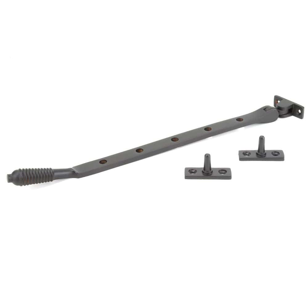 From The Anvil Window Furniture Aged Bronze / 12"/300mm From The Anvil - Aged Bronze 12" Reeded Stay