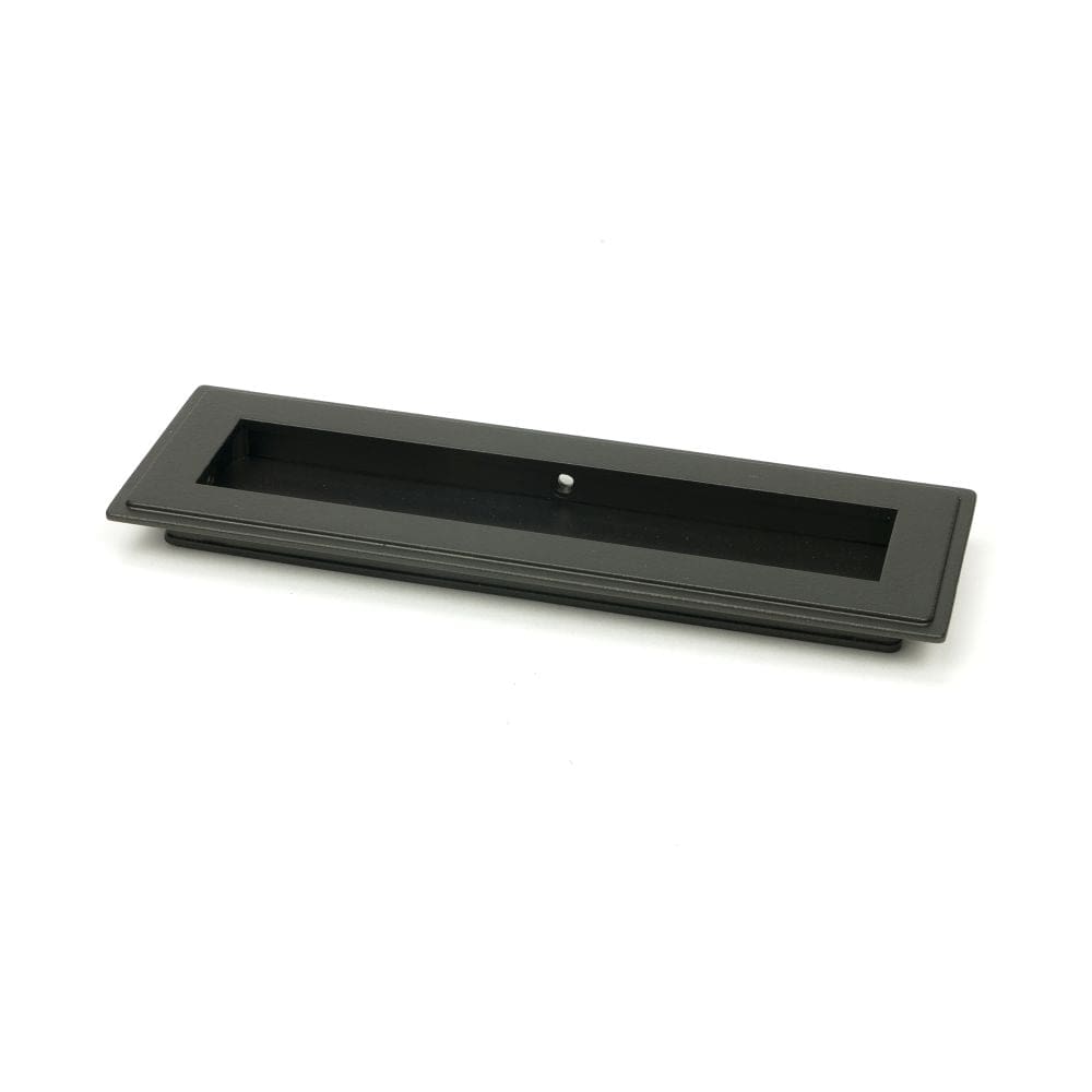 From The Anvil Door Furniture Aged Bronze / Flush Handle / Rectangular From The Anvil - Aged Bronze 175mm Art Deco Rectangular Pull