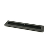 From The Anvil Door Furniture Aged Bronze / Flush Handle / Rectangular From The Anvil - Aged Bronze 250mm Art Deco Rectangular Pull