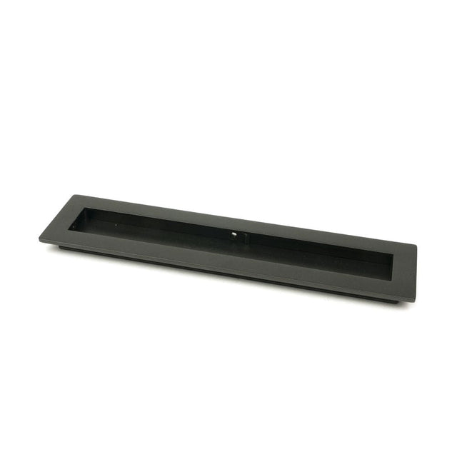 From The Anvil Door Furniture Aged Bronze / Flush Handle / Rectangular From The Anvil - Aged Bronze 250mm Art Deco Rectangular Pull
