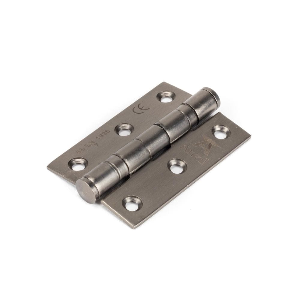 From The Anvil Hinges Aged Bronze / Ball Bearing Hinges / 3" (76mm) From The Anvil - Aged Bronze 3" Ball Bearing Butt Hinge (pair) ss