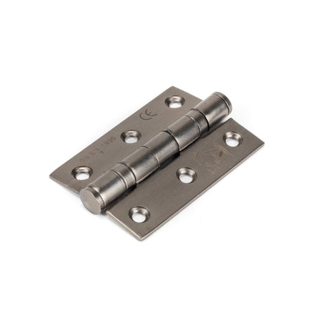 From The Anvil Hinges Aged Bronze / Ball Bearing Hinges / 3" (76mm) From The Anvil - Aged Bronze 3" Ball Bearing Butt Hinge (pair) ss