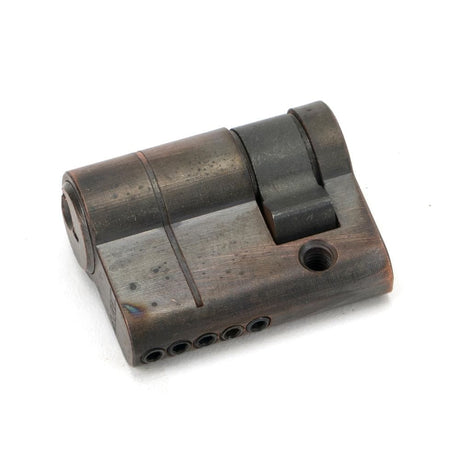 From The Anvil Locks & Latches Aged Bronze / Euro Cylinders Single / 30 x 10mm From The Anvil - Aged Bronze 30/10 5pin Single Cylinder