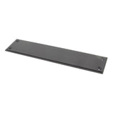 From The Anvil Door Furniture Aged Bronze / Finger Plates / 300 x 65mm From The Anvil - Aged Bronze 300mm Art Deco Fingerplate