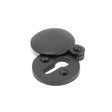 From The Anvil Door Furniture Aged Bronze / Mortice Key Profile Escutcheons From The Anvil - Aged Bronze 30mm Round Escutcheon