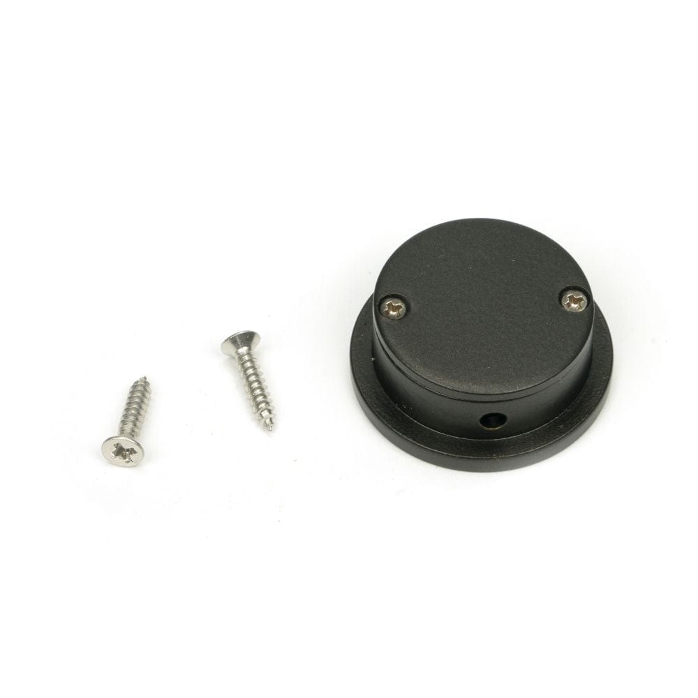 From The Anvil Door Furniture Aged Bronze / Door Edge Pull / Round From The Anvil - Aged Bronze 34mm Round Finger Edge Pull