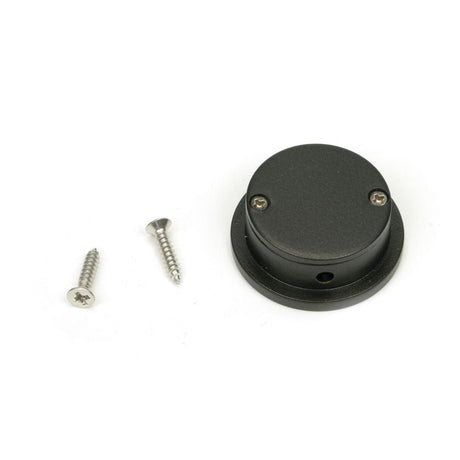 From The Anvil Door Furniture Aged Bronze / Door Edge Pull / Round From The Anvil - Aged Bronze 34mm Round Finger Edge Pull