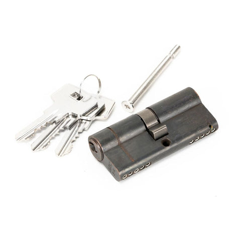 From The Anvil Locks & Latches Aged Bronze / Euro Double Cylinders / 35 x 35mm From The Anvil - Aged Bronze 35/35 5pin Euro Cylinder
