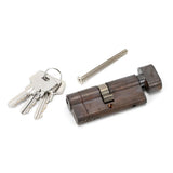 From The Anvil Locks & Latches Aged Bronze / Euro Cylinder & Turn / 35 x 35mm From The Anvil - Aged Bronze 35/35 5pin Euro Cylinder/Thumbturn