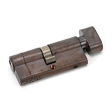 From The Anvil Locks & Latches Aged Bronze / Euro Cylinder & Turn / 35 x 35mm From The Anvil - Aged Bronze 35/35 5pin Euro Cylinder/Thumbturn