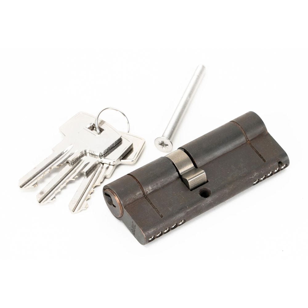 From The Anvil Locks & Latches Aged Bronze / Euro Double Cylinders / 35 x 45mm From The Anvil - Aged Bronze 35/45 5pin Euro Cylinder KA