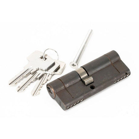 From The Anvil Locks & Latches Aged Bronze / Euro Double Cylinders / 35 x 45mm From The Anvil - Aged Bronze 35/45 5pin Euro Cylinder KA