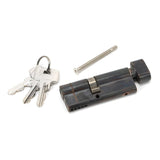 From The Anvil Locks & Latches Aged Bronze / Euro Cylinder & Turn / 35 x 45mm From The Anvil - Aged Bronze 35/45T 5pin Euro Cylinder/Thumbturn