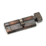 From The Anvil Locks & Latches Aged Bronze / Euro Cylinder & Turn / 35 x 45mm From The Anvil - Aged Bronze 35T/45 5pin Euro Cylinder/Thumbturn