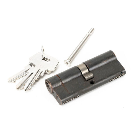 From The Anvil Locks & Latches Aged Bronze / Euro Double Cylinders / 40 x 40mm From The Anvil - Aged Bronze 40/40 5pin Euro Cylinder