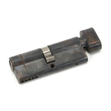 From The Anvil Locks & Latches Aged Bronze / Euro Cylinder & Turn / 40 x 40mm From The Anvil - Aged Bronze 40/40 5pin Euro Cylinder/Thumbturn