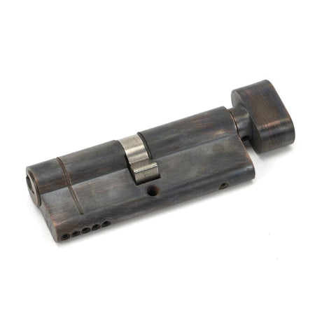 From The Anvil Locks & Latches Aged Bronze / Euro Cylinder & Turn / 40 x 40mm From The Anvil - Aged Bronze 40/40 5pin Euro Cylinder/Thumbturn