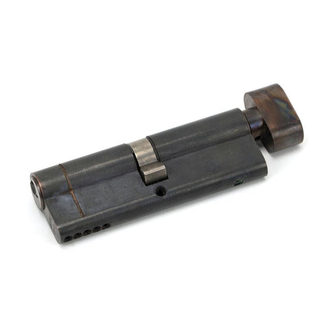 From The Anvil Locks & Latches Aged Bronze / Euro Cylinder & Turn / 45 x 45mm From The Anvil - Aged Bronze 45/45 5pin Euro Cylinder/Thumbturn