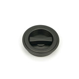 From The Anvil Door Furniture Aged Bronze / Round Flush Pull (Privacy) / Round From The Anvil - Aged Bronze 60mm Art Deco Round Pull - Privacy Set
