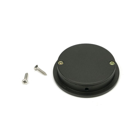 From The Anvil Door Furniture Aged Bronze / Flush Handle / Round From The Anvil - Aged Bronze 60mm Plain Round Pull