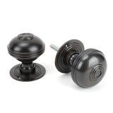 From The Anvil Door Furniture Aged Bronze / Mortice/Rim Knobs From The Anvil - Aged Bronze 63mm Prestbury Mortice/Rim Knob Set