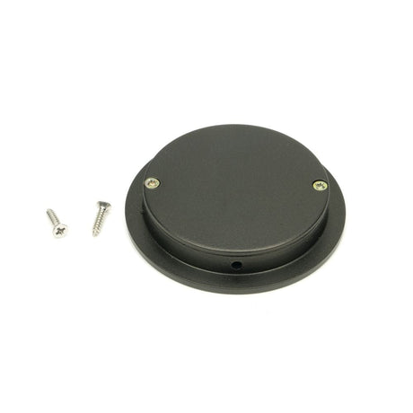 From The Anvil Door Furniture Aged Bronze / Flush Handle / Round From The Anvil - Aged Bronze 75mm Plain Round Pull