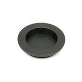 From The Anvil Door Furniture Aged Bronze / Flush Handle / Round From The Anvil - Aged Bronze 75mm Plain Round Pull