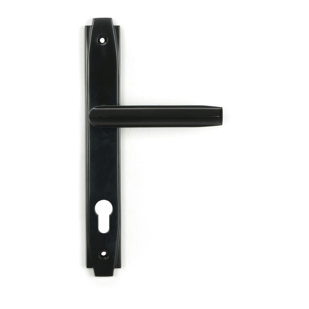 From The Anvil Door Furniture Aged Bronze / Multi Point Lock Set / 92mm c/c From The Anvil - Aged Bronze Art Deco Slimline Lever Espag. Lock Set
