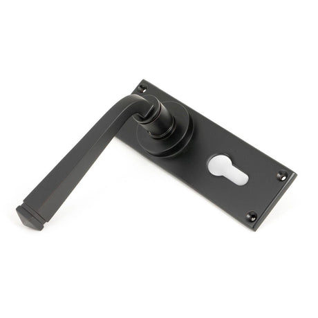From The Anvil Door Furniture Aged Bronze / Euro Profile Lock Handles From The Anvil - Aged Bronze Avon Lever Euro Lock Set