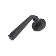 From The Anvil Door Furniture Aged Bronze / Round Rose From The Anvil - Aged Bronze Avon Round Lever on Rose Set (Beehive) - Unsprung