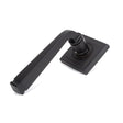 From The Anvil Door Furniture Aged Bronze / Square Rose From The Anvil - Aged Bronze Avon Round Lever on Rose Set (Square)