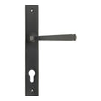 From The Anvil Door Furniture Aged Bronze / Multi Point Lock Set / 92mm c/c From The Anvil - Aged Bronze Avon Slimline Lever Espag. Lock Set