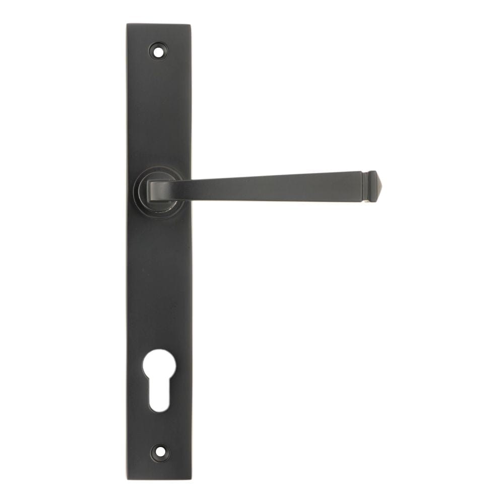From The Anvil Door Furniture Aged Bronze / Multi Point Lock Set / 92mm c/c From The Anvil - Aged Bronze Avon Slimline Lever Espag. Lock Set