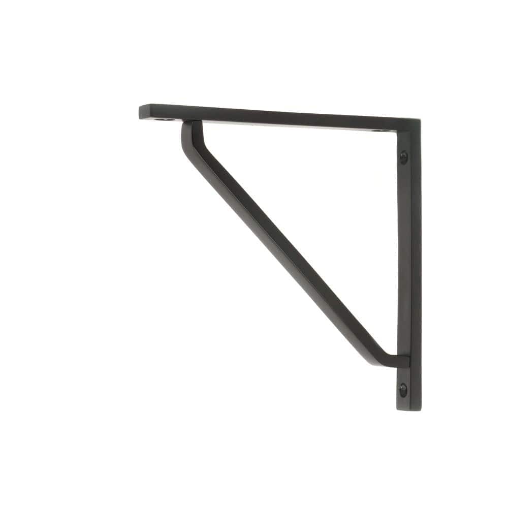 From The Anvil Accessories Aged Bronze / Shelf Brackets / 150 x 150mm From The Anvil - Aged Bronze Barton Shelf Bracket (150mm x 150mm)