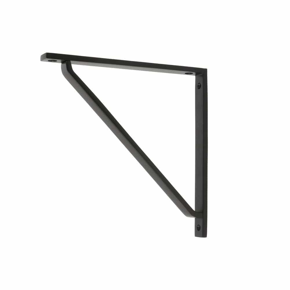 From The Anvil Accessories Aged Bronze / Shelf Brackets / 200 x 200mm From The Anvil - Aged Bronze Barton Shelf Bracket (200mm x 200mm)
