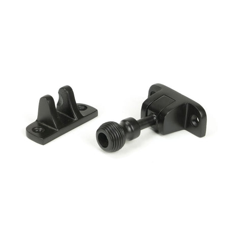 From The Anvil Window Furniture Aged Bronze / Sash Window Brighton Fasteners / Yes From The Anvil - Aged Bronze Beehive Brighton Fastener (Radiused)