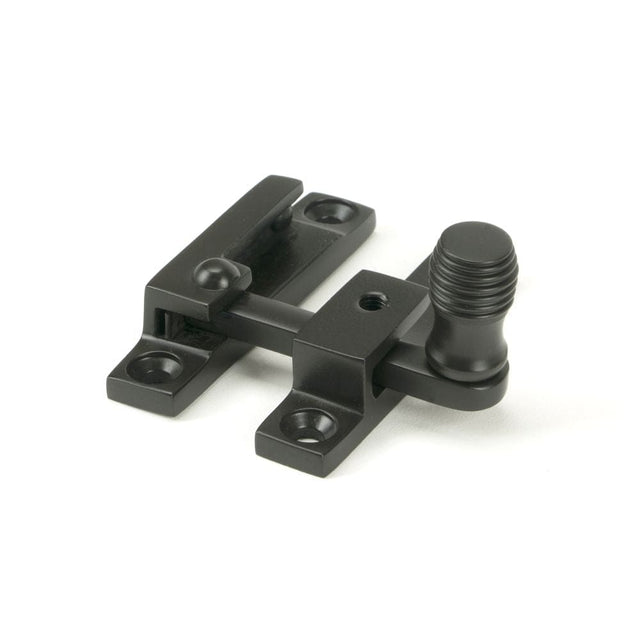 From The Anvil Window Furniture Aged Bronze / Sash Window Quadrant Fasteners / Yes From The Anvil - Aged Bronze Beehive Quadrant Fastener - Narrow