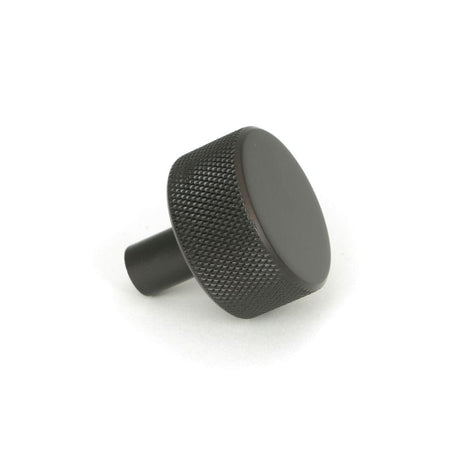 From The Anvil Cabinet Hardware Aged Bronze / Cabinet Knobs / 32mm Dia. From The Anvil - Aged Bronze Brompton Cabinet Knob - 32mm (No rose)
