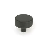From The Anvil Cabinet Hardware Aged Bronze / Cabinet Knobs / 38mm Dia. From The Anvil - Aged Bronze Brompton Cabinet Knob - 38mm (No rose)
