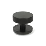 From The Anvil Door Furniture Aged Bronze From The Anvil - Aged Bronze Brompton Centre Door Knob (Plain)