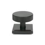 From The Anvil Door Furniture Aged Bronze / Square Centre Door Knob From The Anvil - Aged Bronze Brompton Centre Door Knob (Square)
