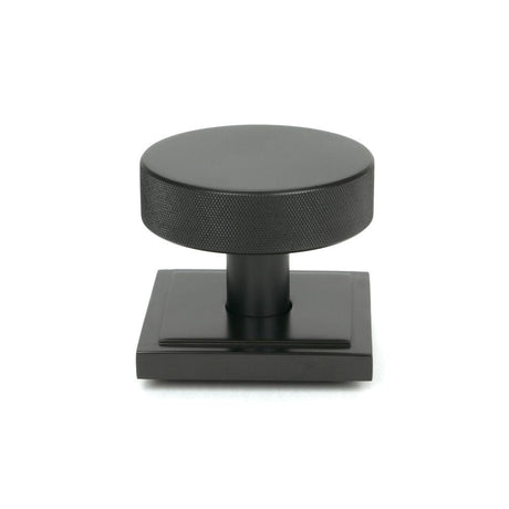 From The Anvil Door Furniture Aged Bronze / Square Centre Door Knob From The Anvil - Aged Bronze Brompton Centre Door Knob (Square)