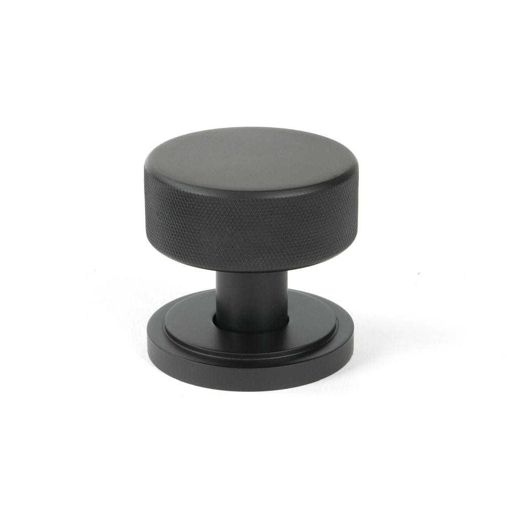 From The Anvil Door Furniture Aged Bronze / Mortice/Rim Knobs From The Anvil - Aged Bronze Brompton Mortice/Rim Knob Set (Art Deco)